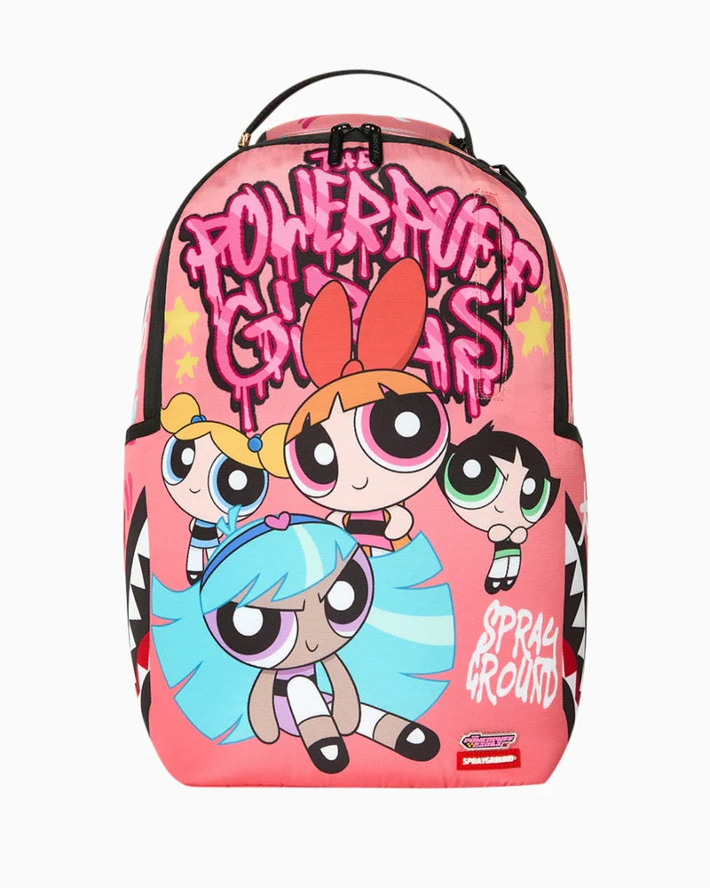 POWERPUFF GIRLS RAINBOW SHARK BACKPACK