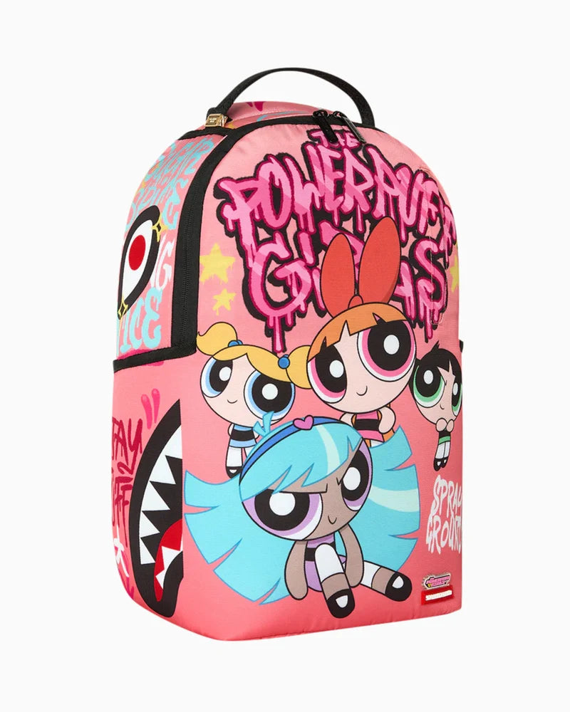 POWERPUFF GIRLS RAINBOW SHARK BACKPACK