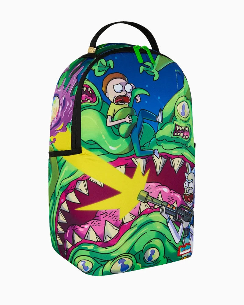 RICK AND MORTY ALIEN ATTACK BACKPACK
