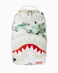 MONEY CAMO WHITE BACKPACK