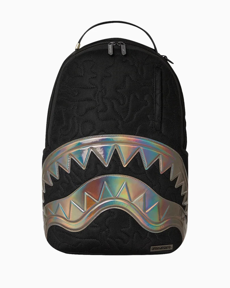 MIRASHAKU IRIDESCENT QUILT BACKPACK