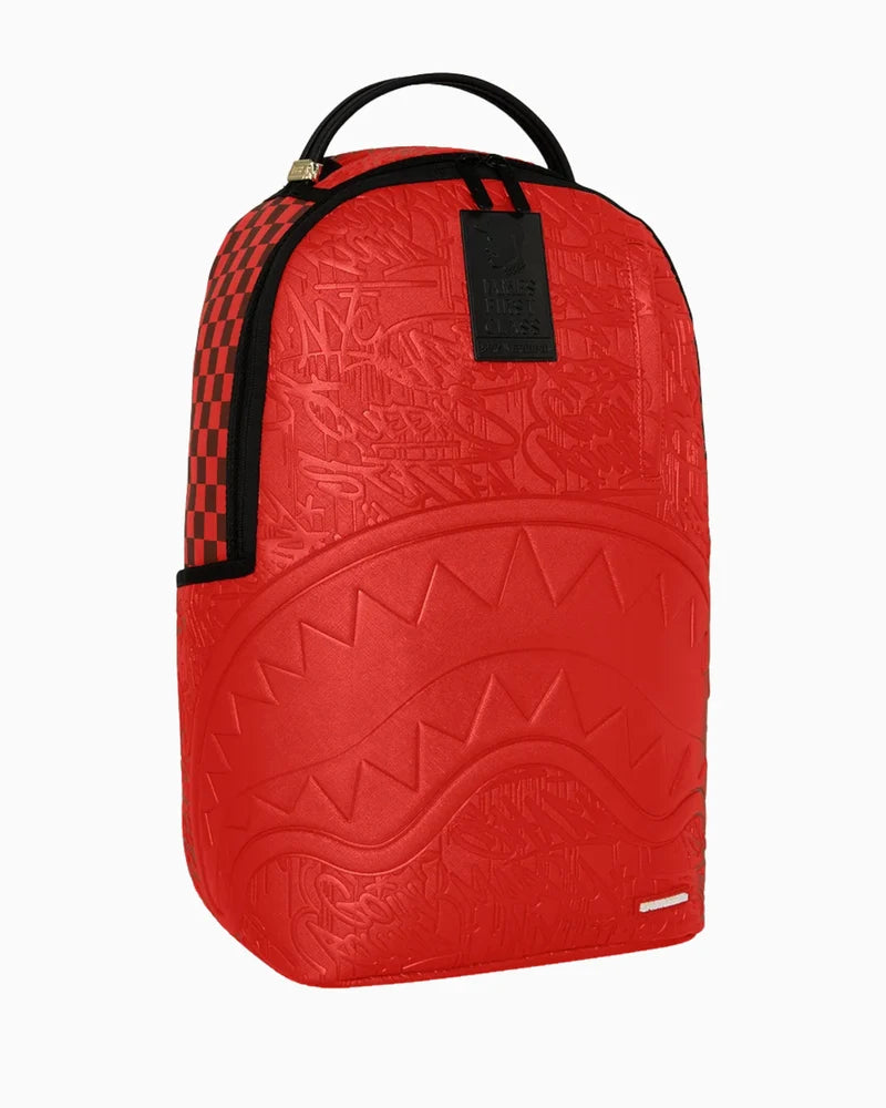 JAMES FIRST CLASS RED BACKPACK